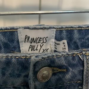 Like new Princess Polly size 4 high waited jeans